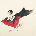 Art Complex by Yohji Yamamoto A Beauty Looking Back（見返り美人）限定ポストカード