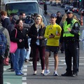 爆発直後のボストン・マラソン会場（4月15日）