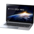 タッチ対応高精細パネル搭載の13.3型Ultrabook「dynabook KIRA V832」