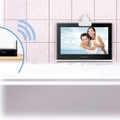 浴室など水回りでもテレビや録画映像を再生可能