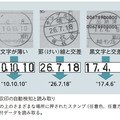 図8：領収印の自動検知と読み取り