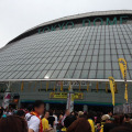解散ライブが行われた東京ドーム。開演前のようす