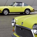 クラシックMiniと初代ポルシェ911