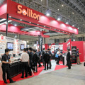 ソリトンシステムズのブースでは、ほかにもスマートデバイスのセキュリティーやBYODに関する展示などが行われた