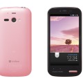 女性でも片手で持ちやすく操作しやすいようラウンドフォルムを採用した「AQUOS PHONE ss 205SH」