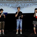 『劇場版 銀魂』第2弾_左から阪口大助さん、杉田智和さん、釘宮理恵さん