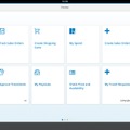 「SAP Fiori」ホーム画面