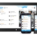 「Skype for Android 4.0」画面イメージ