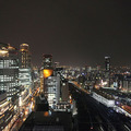 会場であるホテルグランヴィア大阪からの夜景