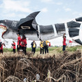 巨大なサメの凧も登場……Bali Kite Festival