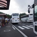富士宮口5合目行きのシャトルバス乗り場
