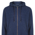 Indigo Zip Hoodie