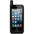 iPhone 5をはめ込んで衛星電話になるiPhone 5ケース型「202TH」。装着中は外部バッテリにも