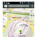 Android版アプリでは、建設予定の施設を3Dで表示