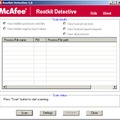 Rootkit Detectiveのサンプル画面