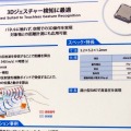 表面実装型の超音波センサーを使ったジェスチャー操作の原理