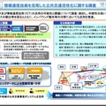 国土交通省、情報通信技術を活用した公共交通活性化に関する調査検討会を設置