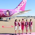 篠田麻里子がCAに（10月27日、成田空港）