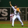 上原浩治投手（レッドソックス、10月30日）