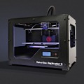 MakerBot社の3Dプリンタ（Replicator2）