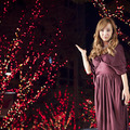 【クリスマス】板野友美がスノークイーン　六本木ヒルズイルミネーション 画像