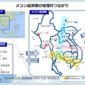 メコン経済圏の地理的つながり