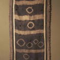 絞 腰巻衣 マフェル(男性用・部分) ブショング族 コンゴ民主共和国(アフリカ) 20世紀 幅80.0cm
