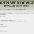 「Open Web Device CRB」サイト