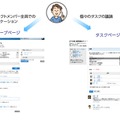 グループ機能とタスク管理機能を装備