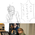 佐藤秀峰先生＆漫画1コマ（ラフ）-(c) 2013 Summit Entertainment, LLC. All Rights Reserved.