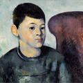 ポール・セザンヌ≪芸術家の息子の肖像≫　1881-82年 オランジュリー美術館