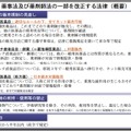 新薬事法の概略（厚生労働省資料より）