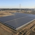 利根町シャープ太陽光発電所の商業運転開始（2014年1月）
