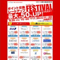 「ポイント交換レートアップFESTIVAL」は11月30日午前11時まで開催！