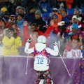 上村愛子、ソチ冬季オリンピック女子モーグル4位入賞　(c) Getty Image