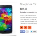 「Goophone S5」製品ページ