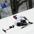 ソチ冬季パラリンピック、アルペンスキー男子スーパー大回転座位、狩野亮選手　(c) Getty Images