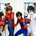 スパイダーマンに変身（!?）した金爆の4人