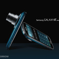 「GALAXY K Zoom」ブルーモデル