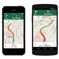 Google Mapsに機能追加……車線表示やオフライン地図など 画像