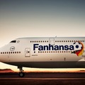 機体のロゴを「Fanhansa」に変更……ルフトハンザ、サッカーW杯応援企画 画像