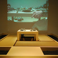 リー・ミンウェイ《プロジェクト・ともに食す》1997年展示風景：「対話」台湾現代美術館、2007年JUT美術館準備室蔵、台湾撮影：Lee Studio