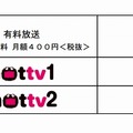 新しいチャンネル構成