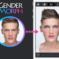 自分の顔を男女転換できるiPhoneアプリ「GenderMorph」