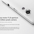 F1.8レンズにソニー製の1,300万画素Exmor RSカメラを搭載する