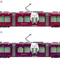 「1002号 おりひめ号」「1001号 ひこぼし号」