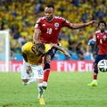 ブラジル対コロンビア戦（7月4日）　(c) Getty Images