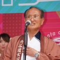 渋谷区長の桑原敏武氏もゆかた姿で登場