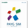 「PAYG SIM」パッケージ