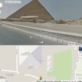 Googleストリートビュー、ピラミッドとスフィンクスが巡回可能に 画像